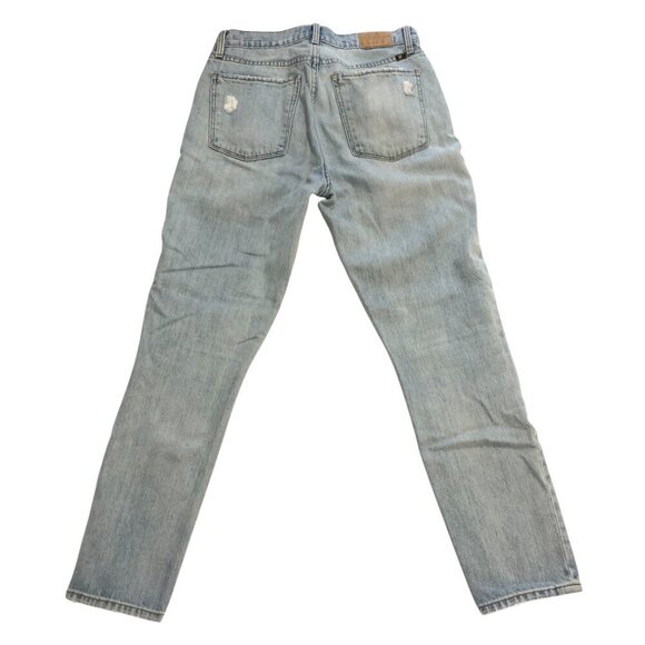 3/$25 ❥Lucky Brand 100% Cotton Bridgette Capri 4/27 Lightwash Straight-Leg Jeans - Picture 4 of 10